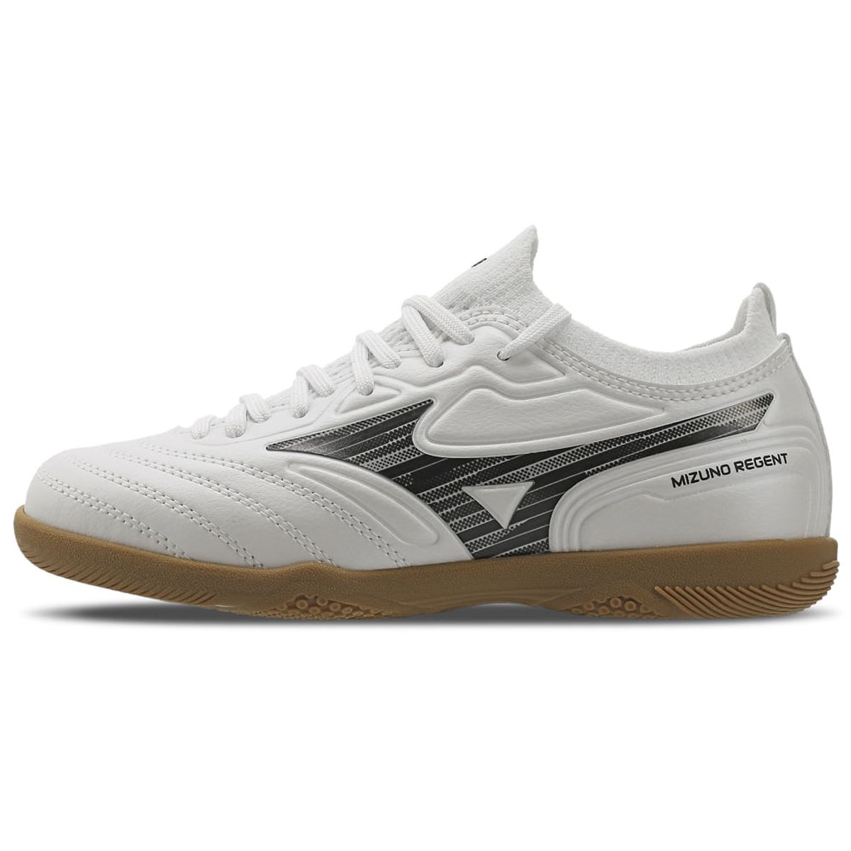 Chuteira Futsal Mizuno Regent IN Junior 30 Branco