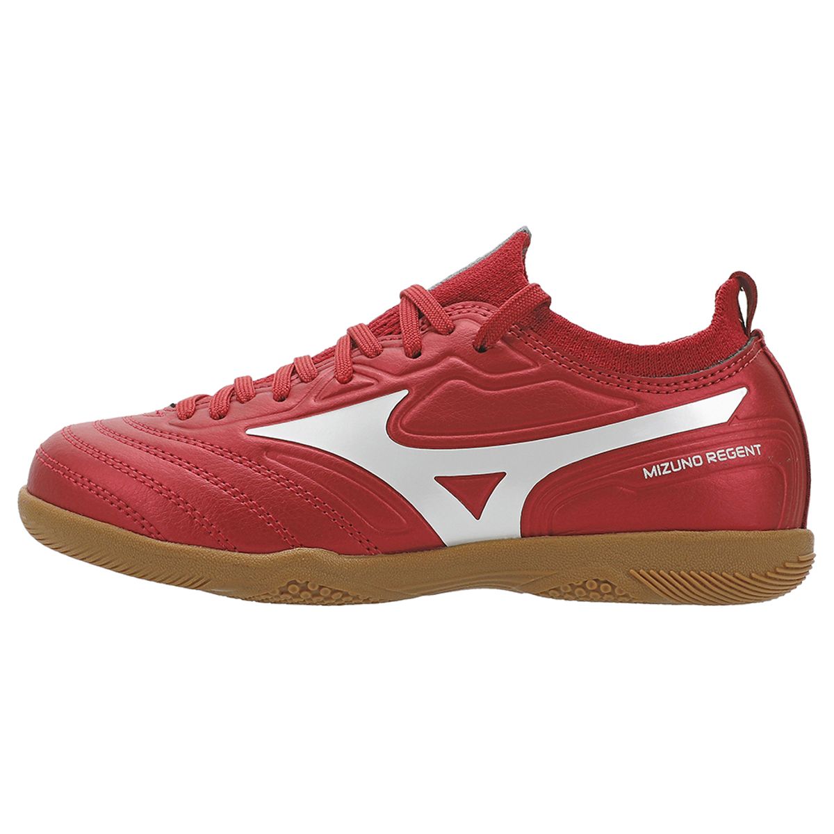 Chuteira Futsal Mizuno Regent IN Junior 31 Vermelho