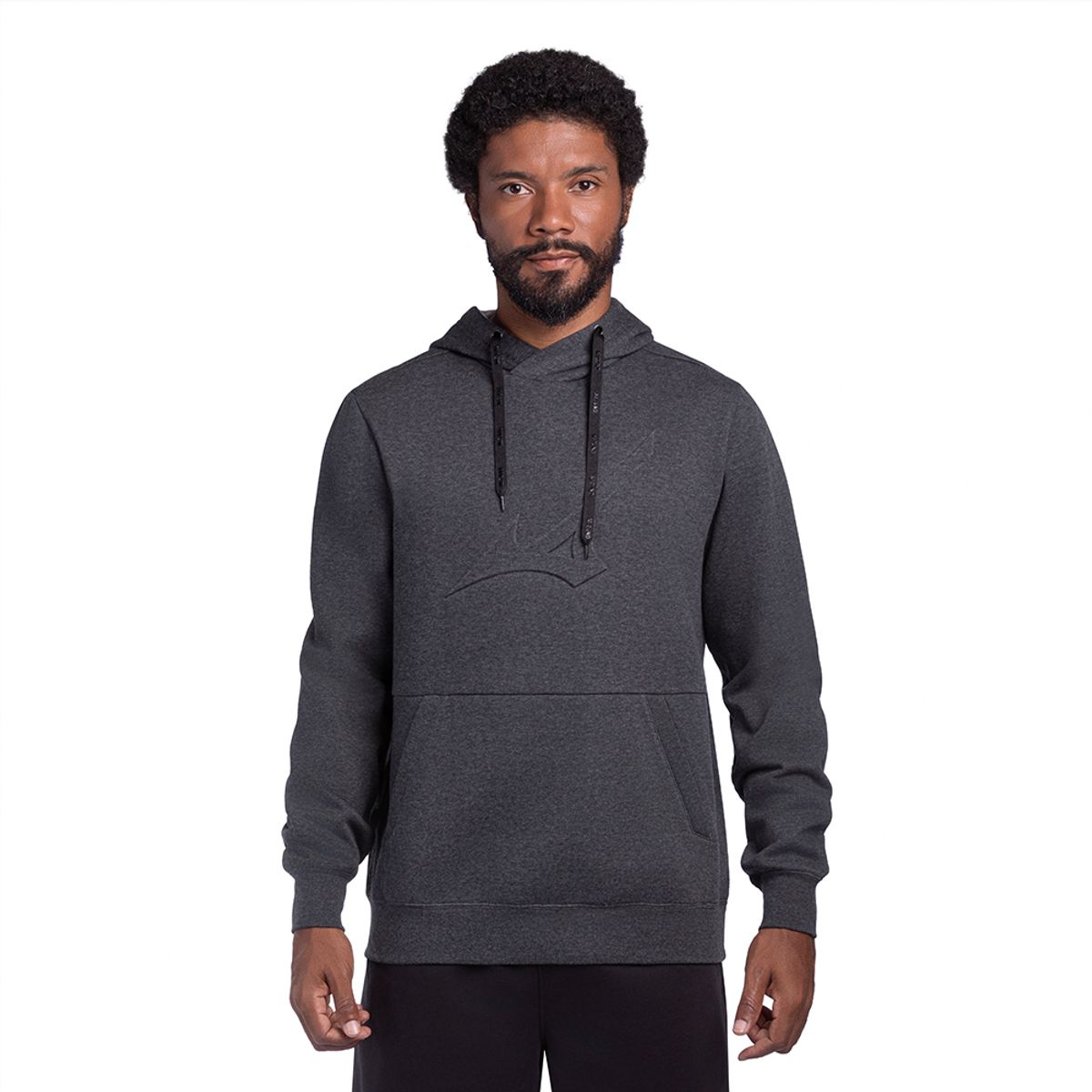 Moletom Masculino Mizuno Soft II P Cinza