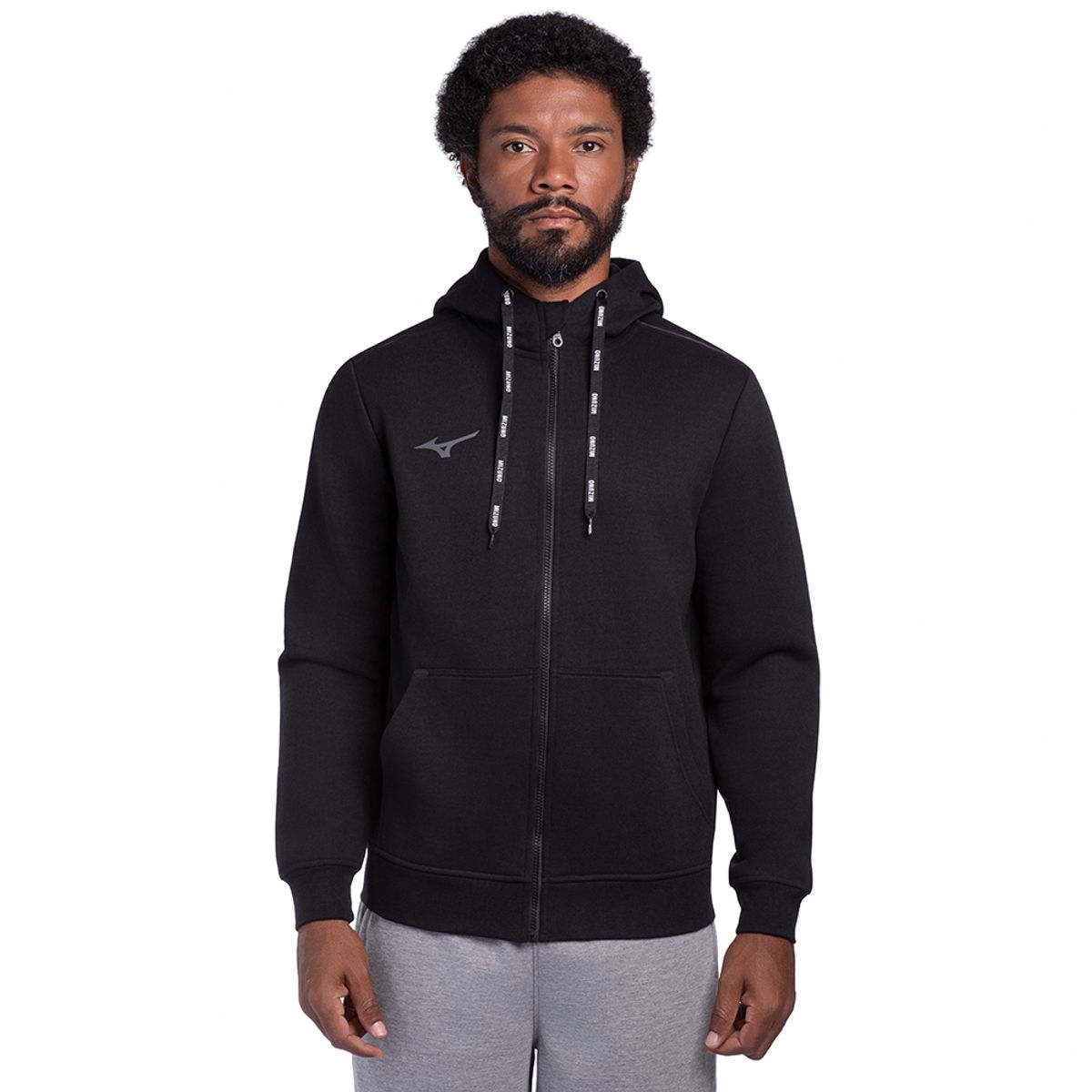 Moletom Masculino Mizuno Zipper