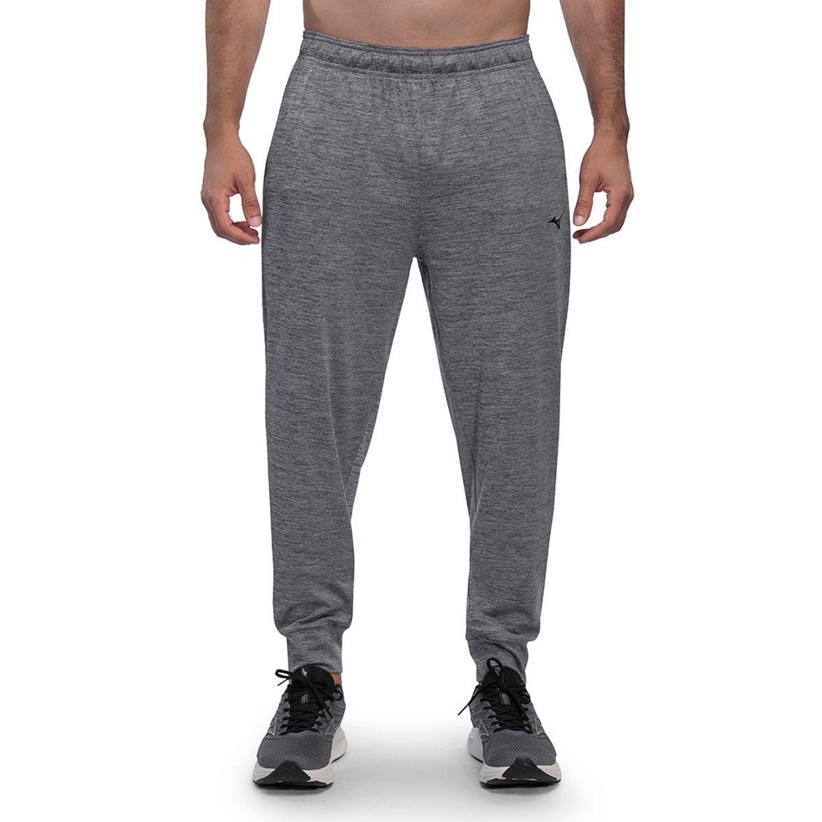 Calça de Treino Masculina Mizuno Malha Soul Fit P Cinza