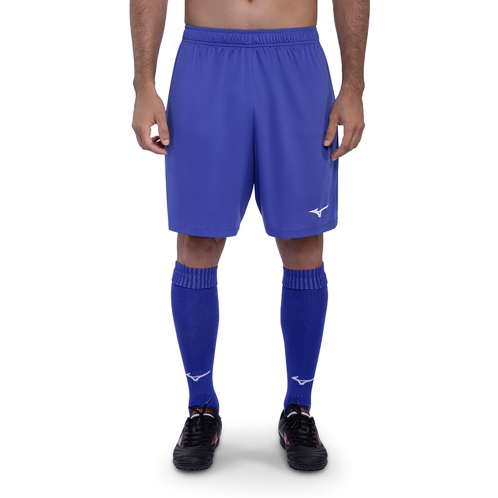 Short de Futebol Mizuno I Masculino - P Azul