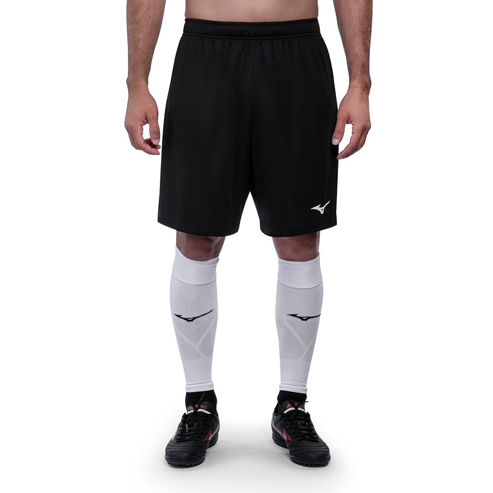 Short de Futebol Mizuno I Masculino - P Preto