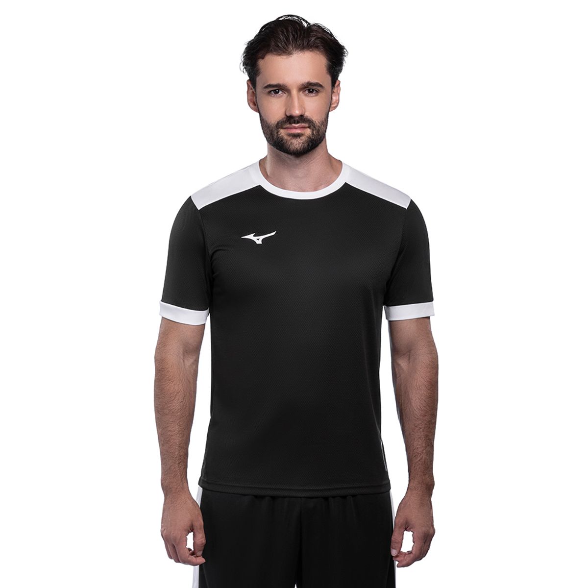 Camiseta de Futebol Mizuno I Masculina G Preto