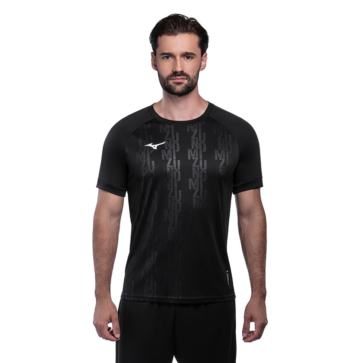 Camisa de Futebol Mizuno II Masculina G Preto
