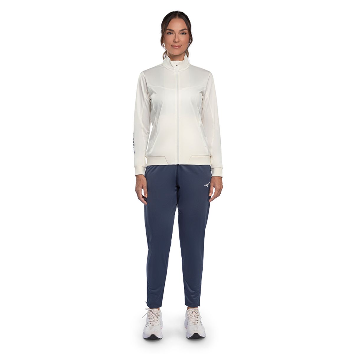 Conjunto de Agasalho de Treino Feminino Root III G Branco