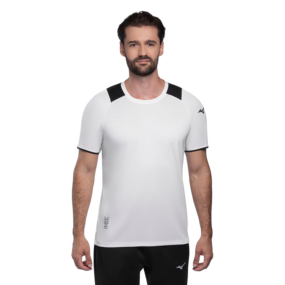 Camiseta de Treino Masculina Mizuno Soul New 4 - GG Branco