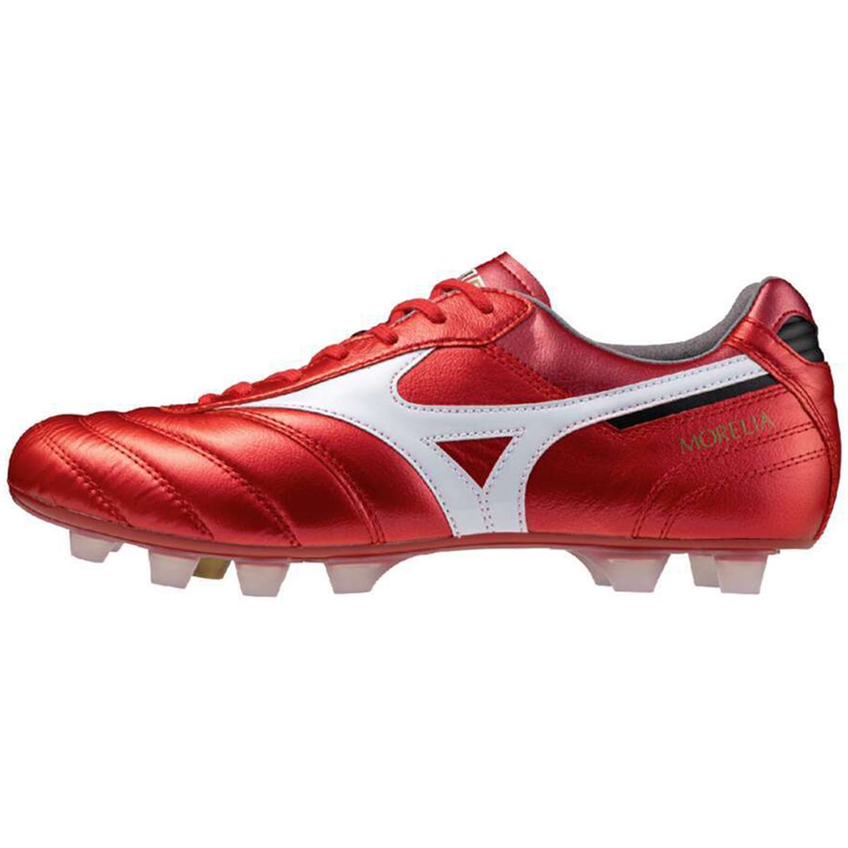 Chuteira de Campo Mizuno Morelia II Japan MD Masculina 42 Vermelho