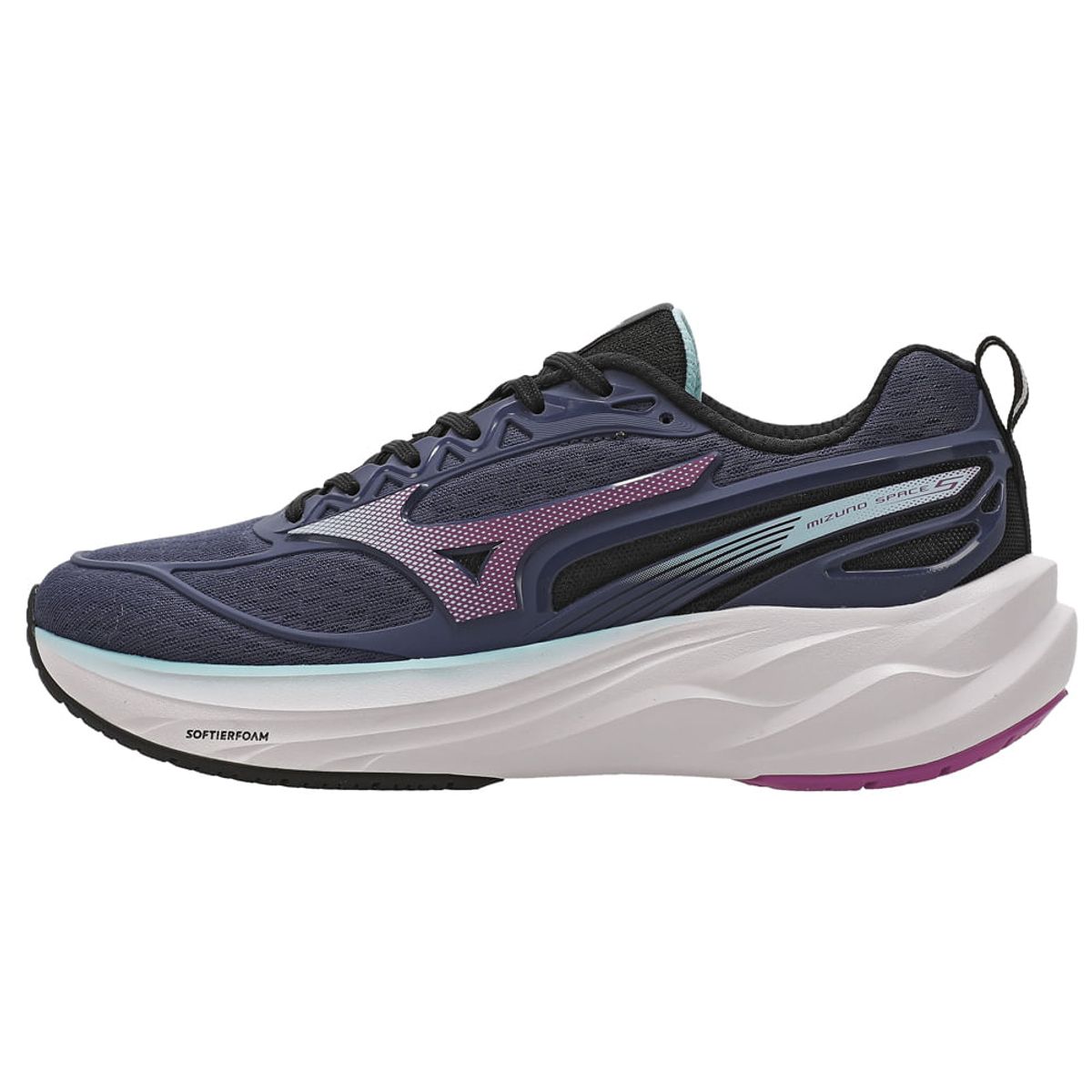 Tênis de Corrida Mizuno Space 5 Feminino 37 Azul