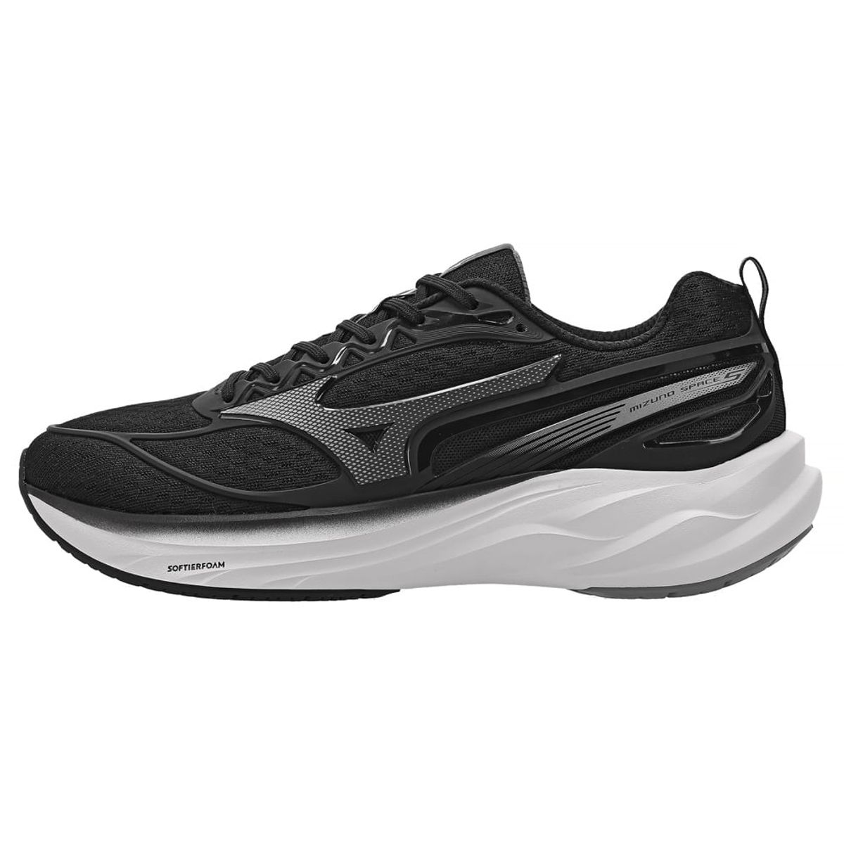 Tênis de Corrida Mizuno Space 5 Masculino 48 Preto