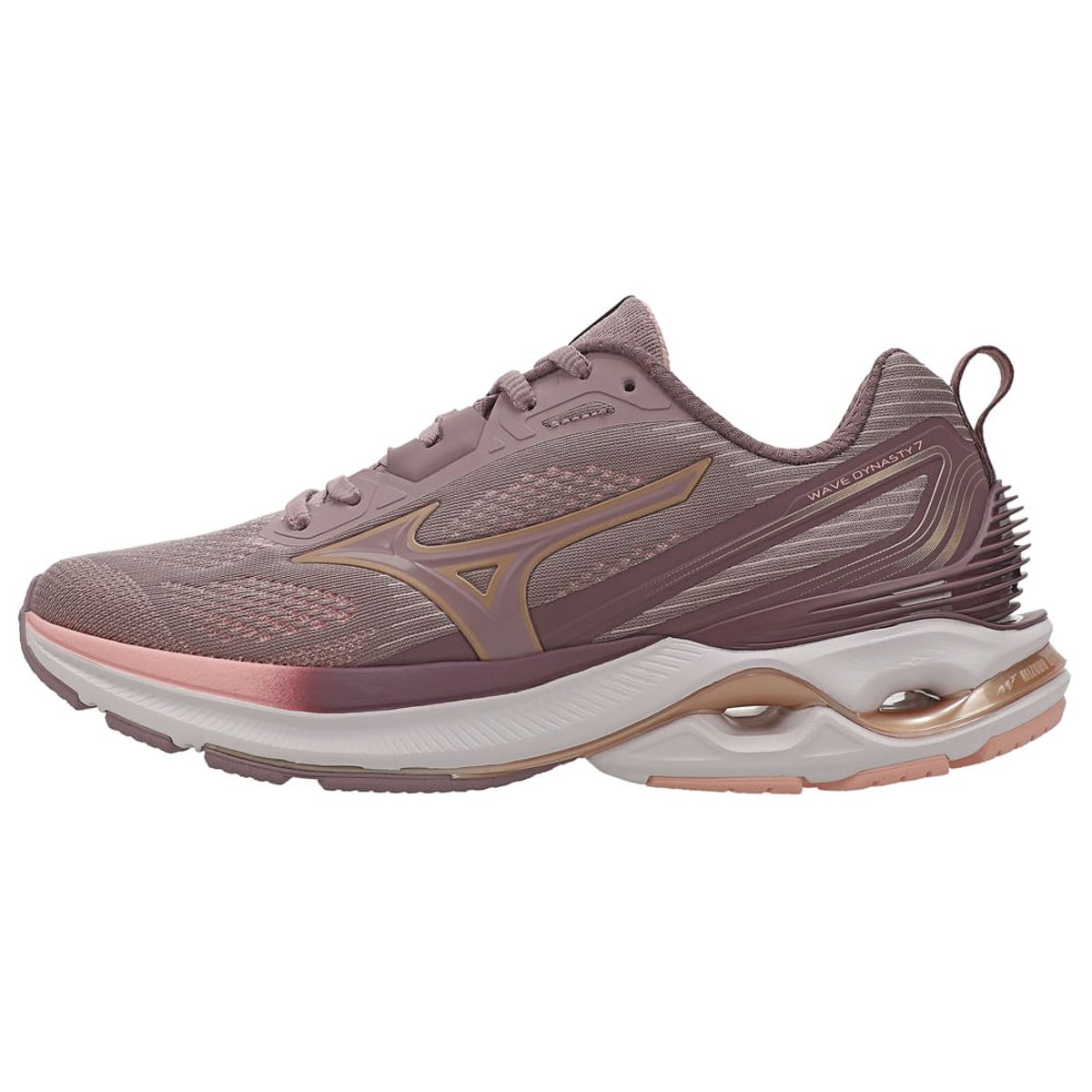 Tênis de Corrida Mizuno Wave Dynasty 7 Feminino 39 Roxo