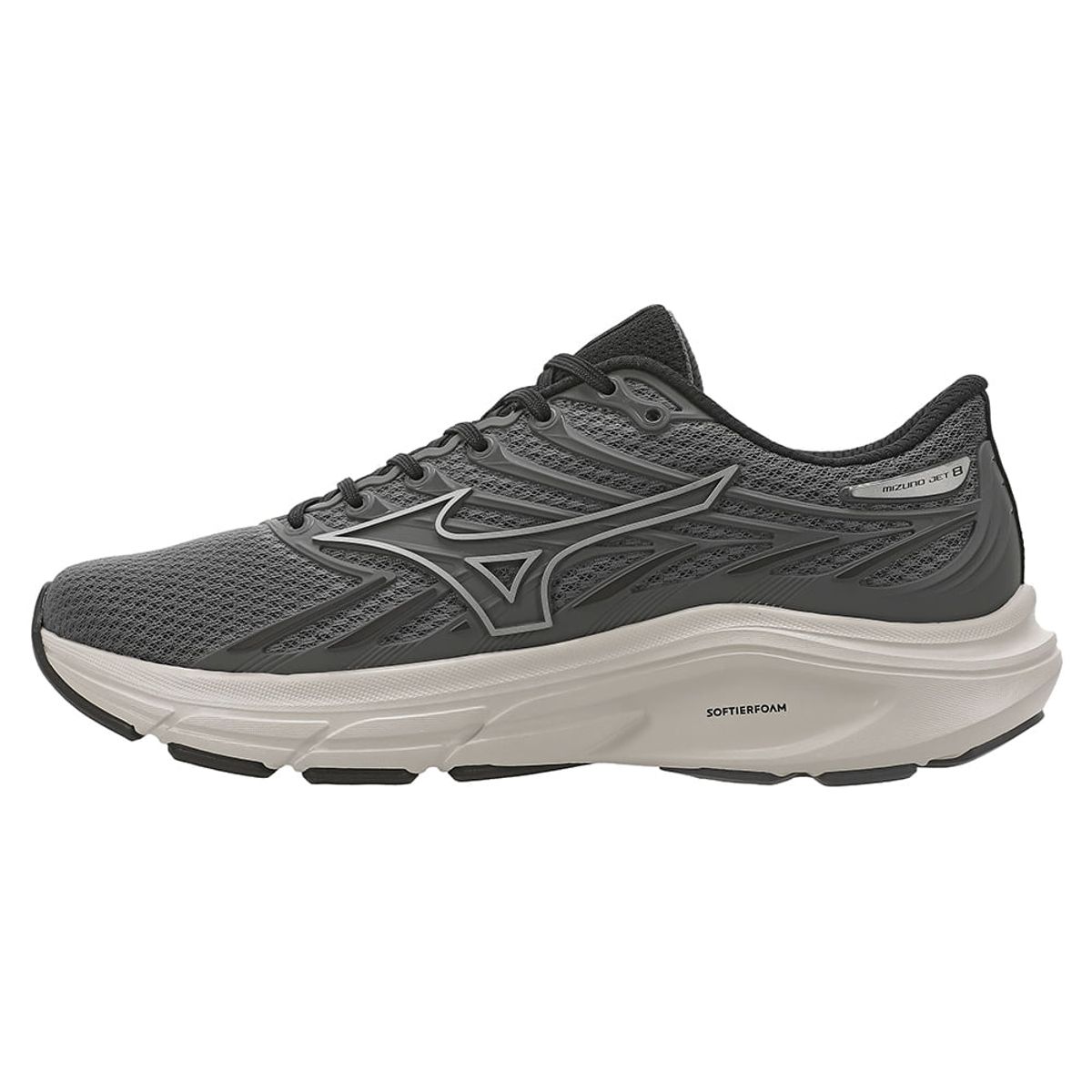 Tênis de Corrida Mizuno Jet 8 Masculino 43 Cinza