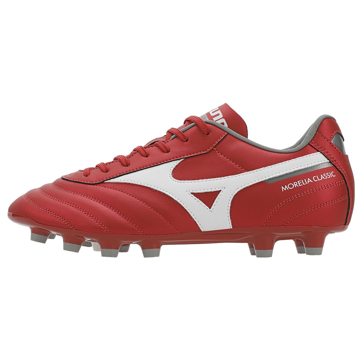Chuteira de Campo Mizuno Morelia Classic MD Masculina 43 Vermelho
