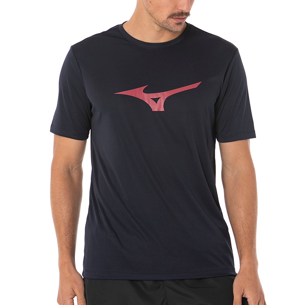 Camiseta de Corrida Masculina Mizuno Run Spark G Azul