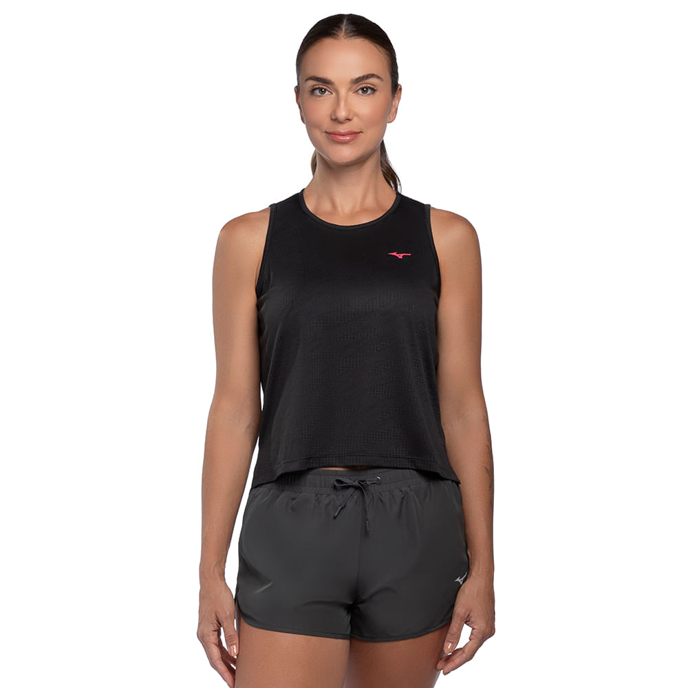 Regata Cropped de Treino Feminina Mizuno Soul Fit