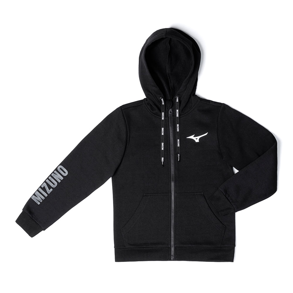 Moletom Infantil Mizuno Zipper Jr