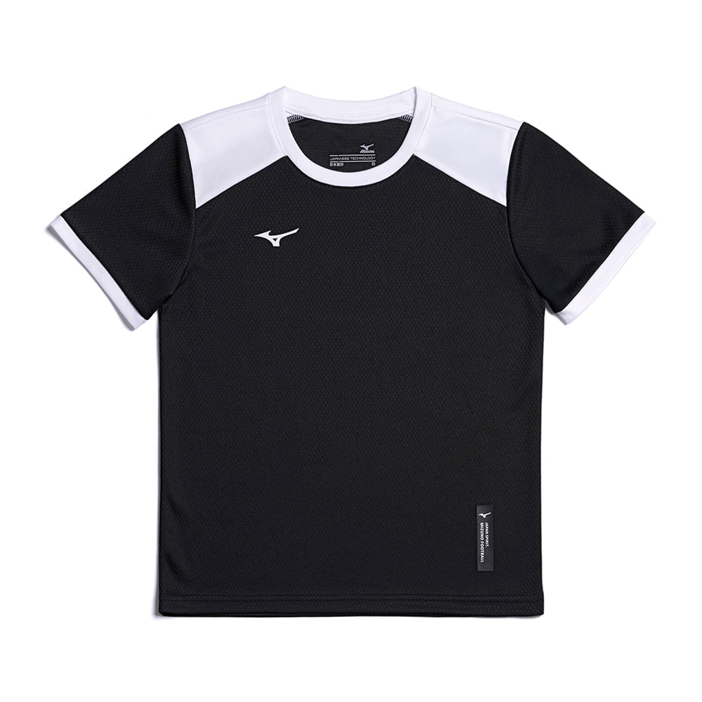 Camisa de Futebol Mizuno I Masculina - 6 Preto