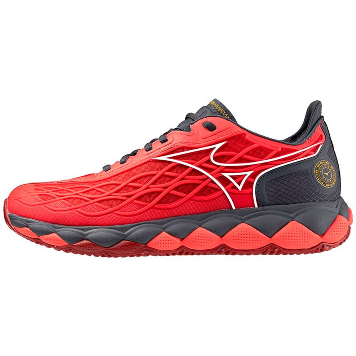 Tênis de Tennis Unissex Mizuno Wave Enforce Tour Clay Court 38 Vermelho