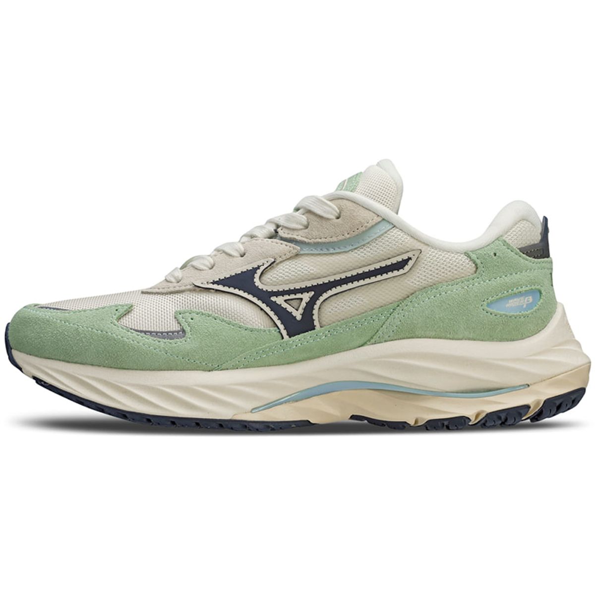Tênis Casual Mizuno Wave Rider Beta Wagashi 41 Verde