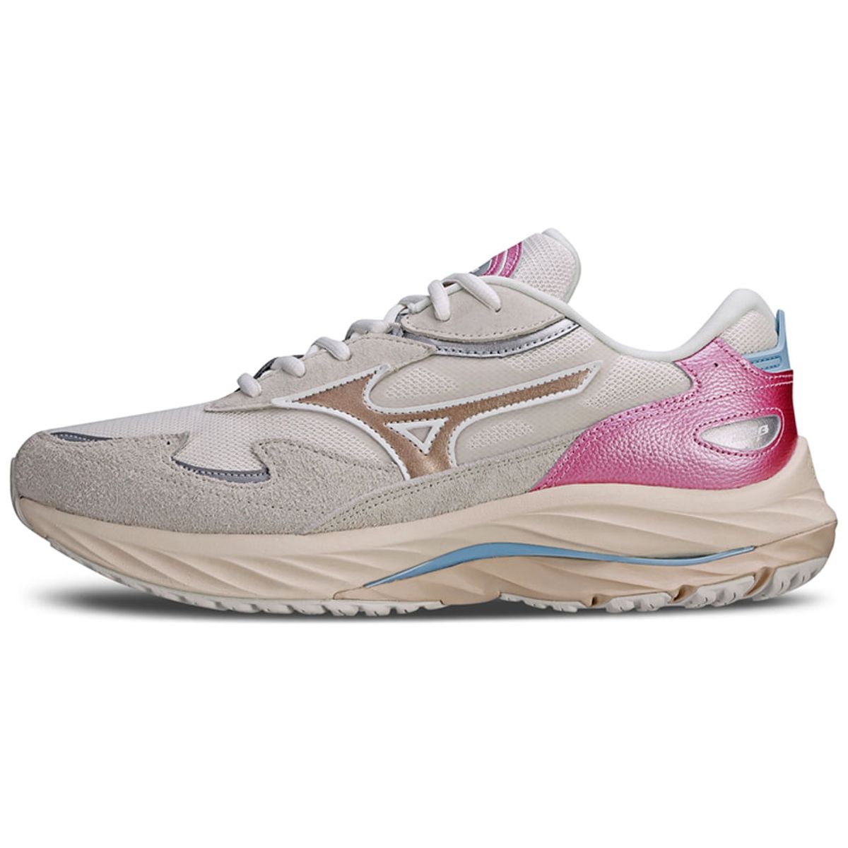 Tênis Casual Mizuno Wave Rider Beta 39 Bege
