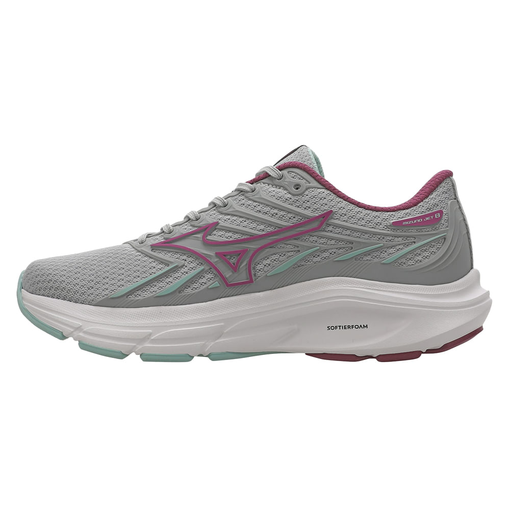 Tênis de Corrida Mizuno Jet 8 - 40 Cinza