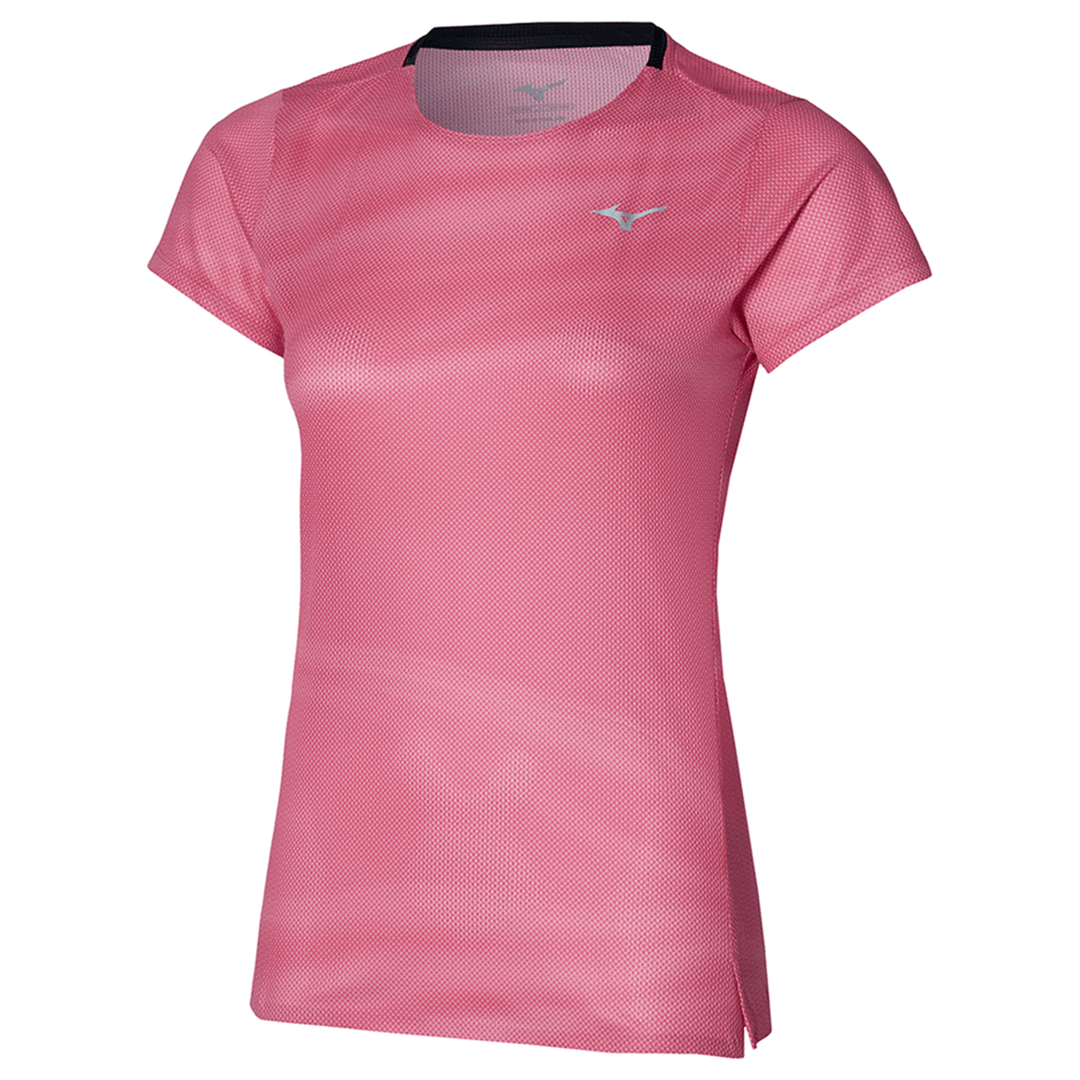 Camiseta de Corrida Feminina Mizuno Premium Aero G Rosa