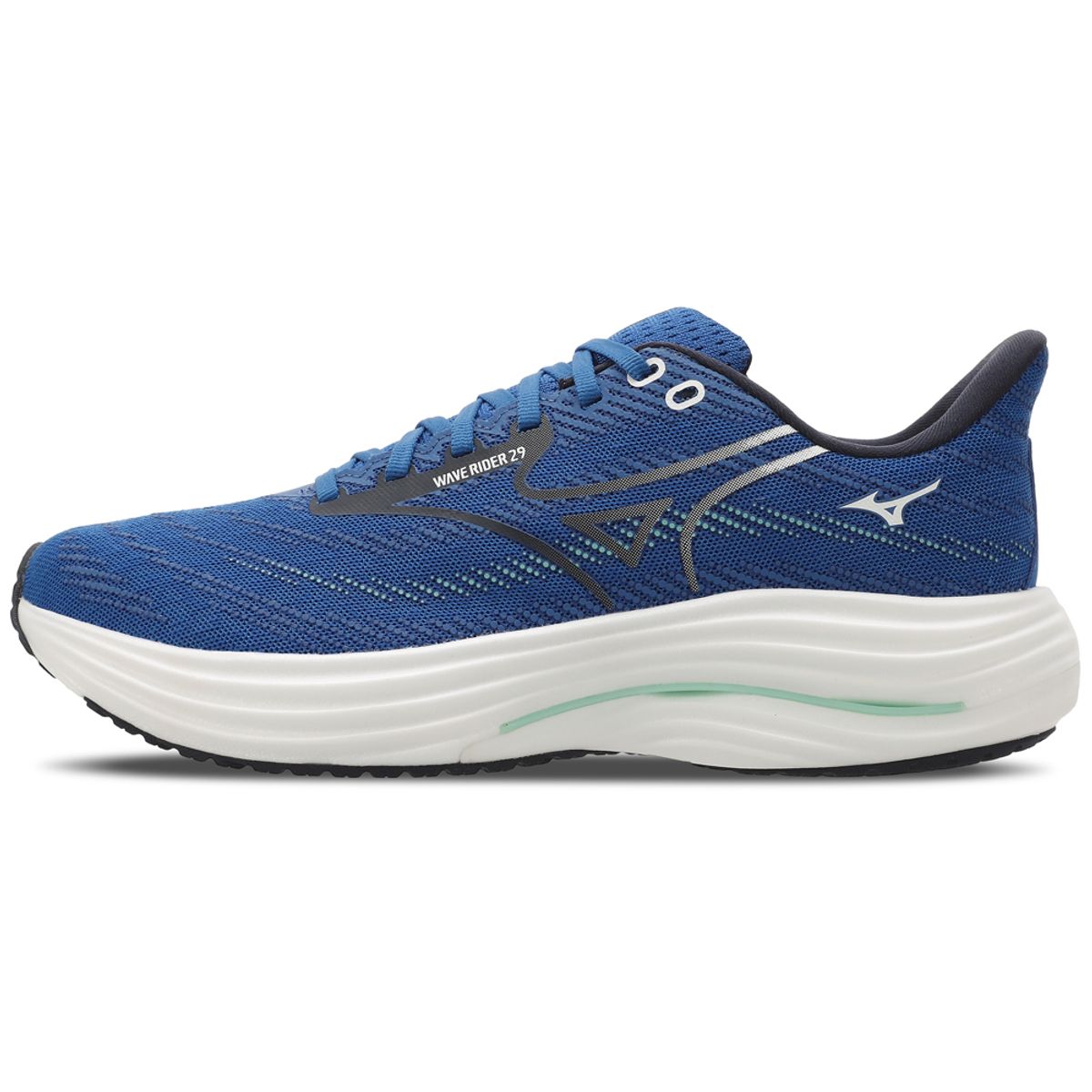 Tênis de Corrida Mizuno Wave Rider 29 40 Azul