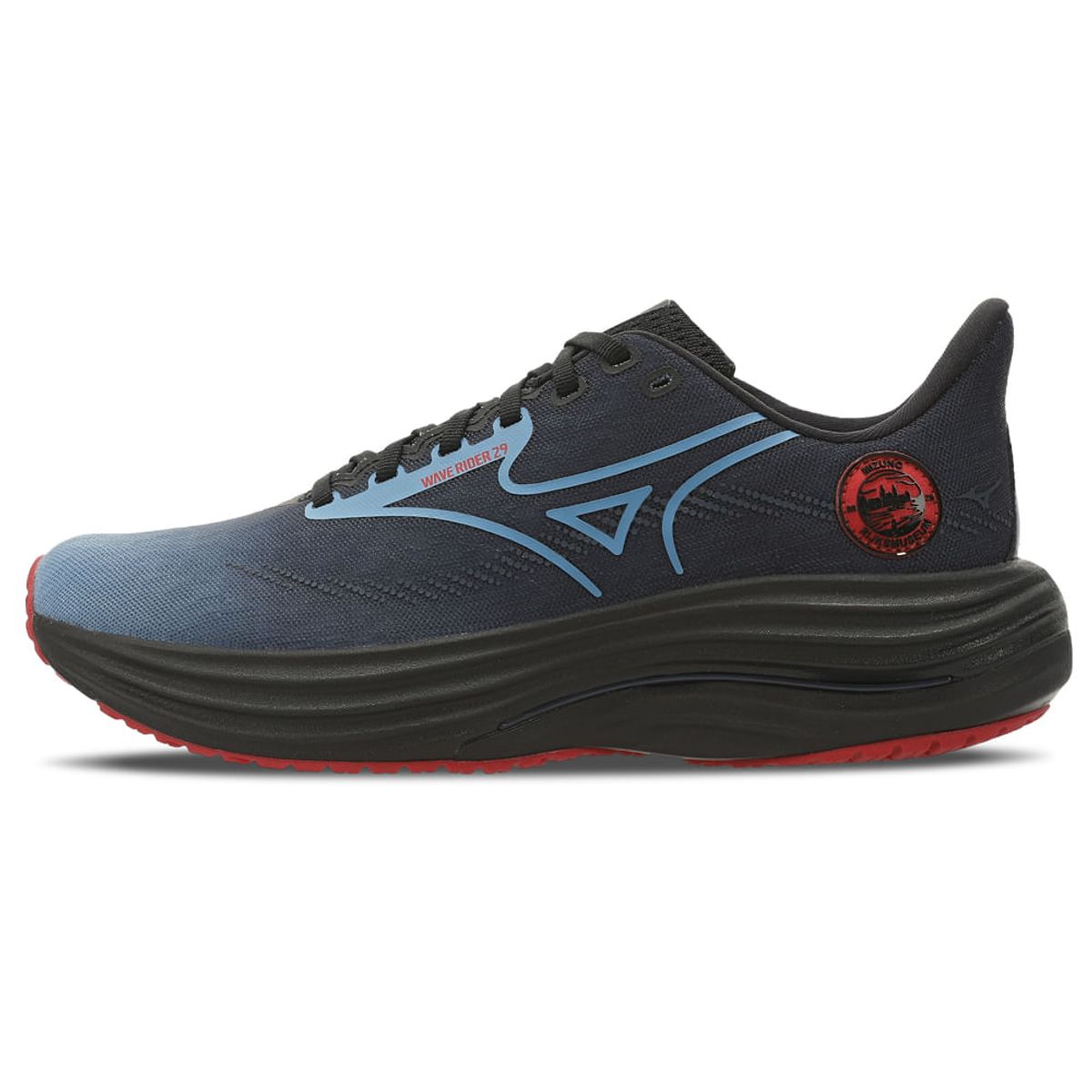 Tênis de Corrida Mizuno Wave Rider 29 Amsterdam 41 Azul