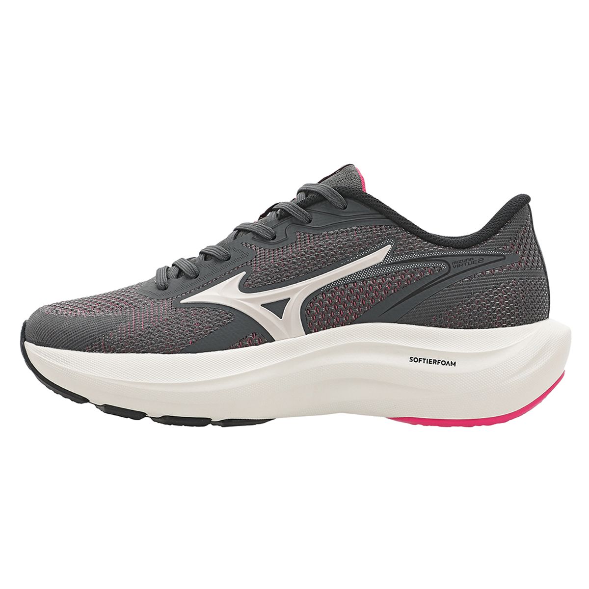 Tênis de Corrida Mizuno Virtue 2 Feminino 40 Cinza