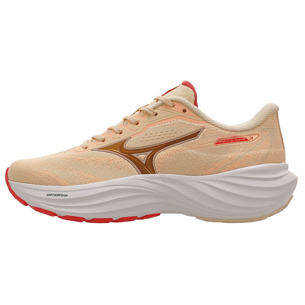 Tênis de Corrida Mizuno Goya 3 Feminino 34 Laranja