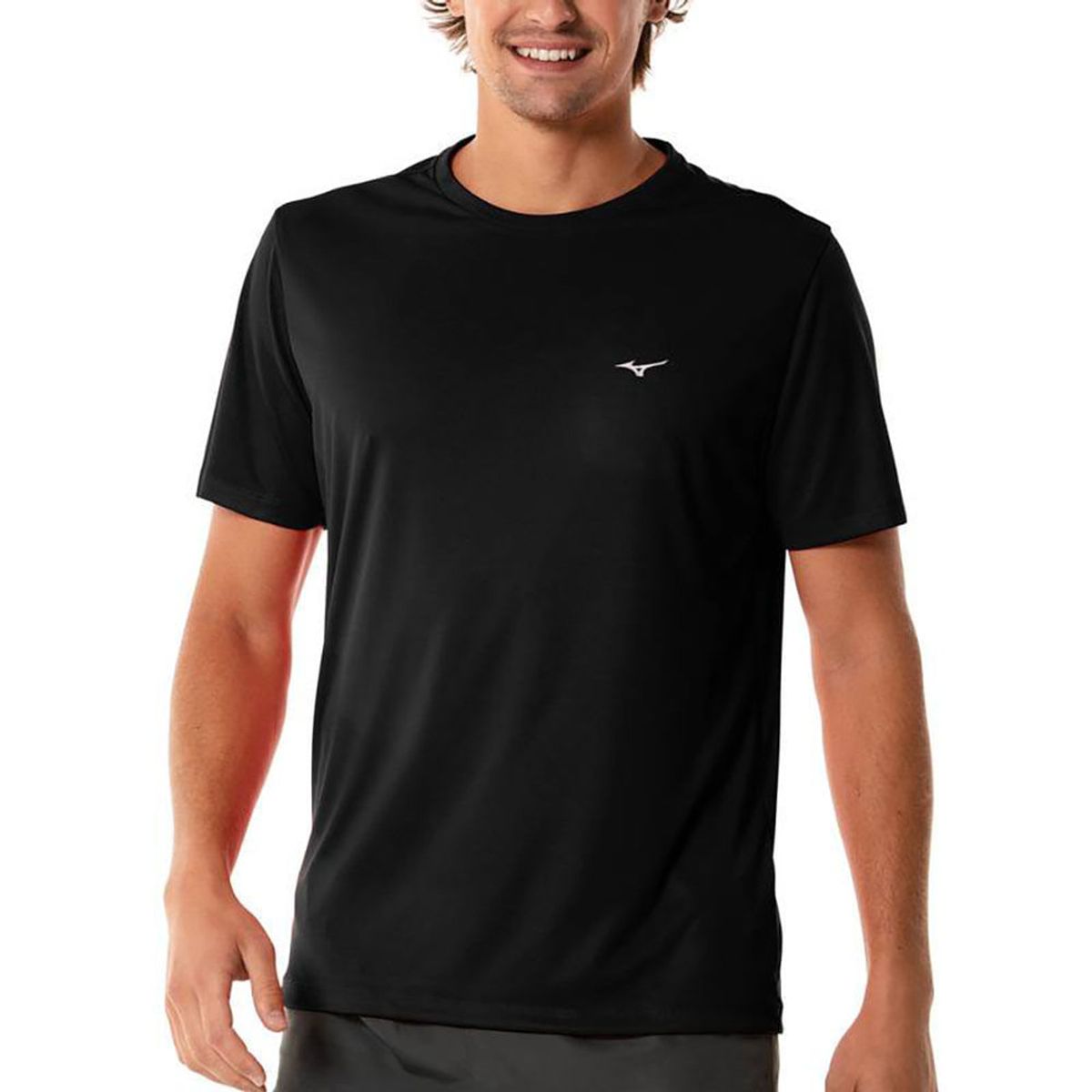 Camiseta de Treino Masculina Mizuno Energy G Preto