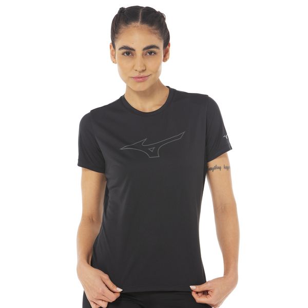 Camiseta de Treino Mizuno Energy Stamp 2 Feminina M Preto