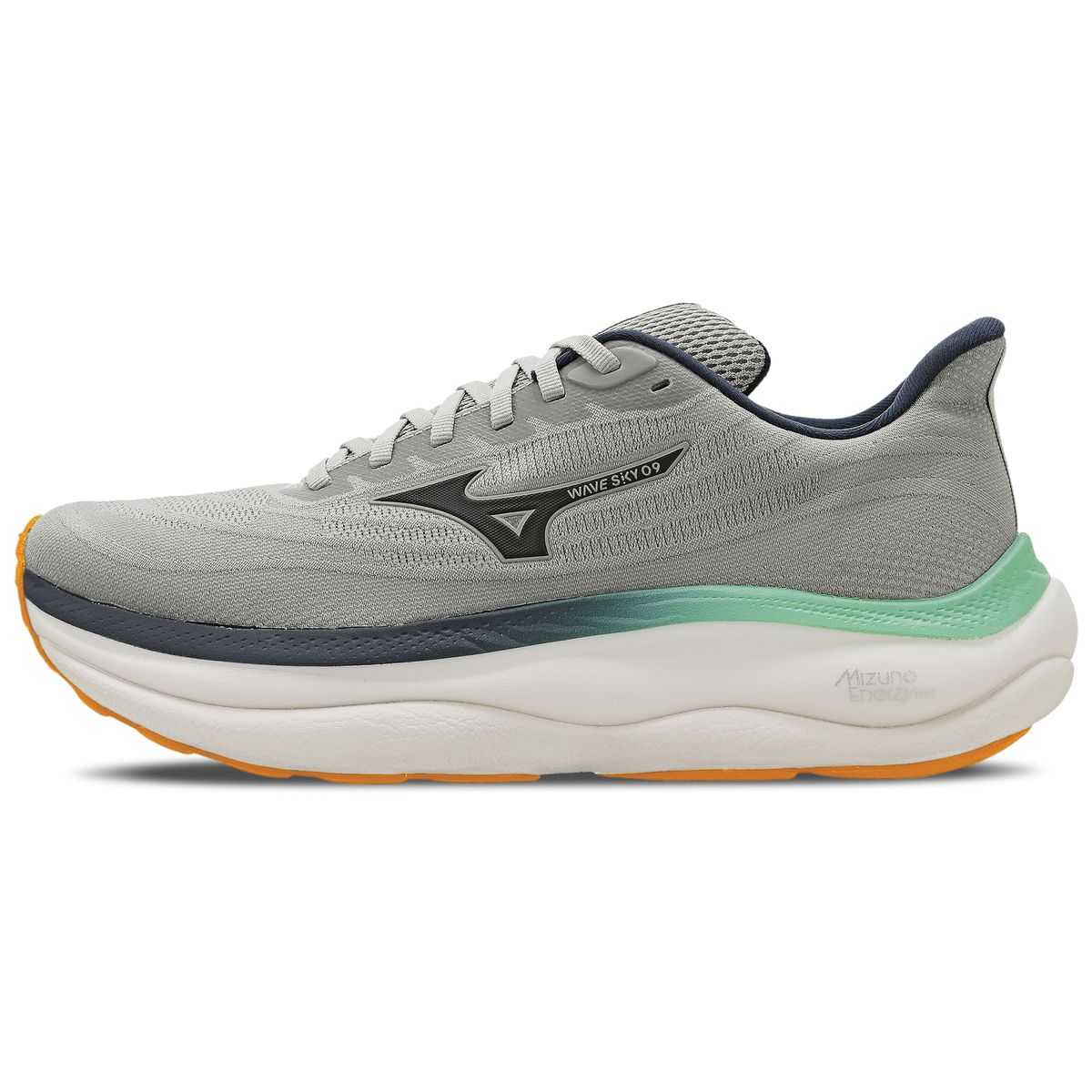 Tênis de Corrida Mizuno Wave SKY 9 Masculino 42 Cinza