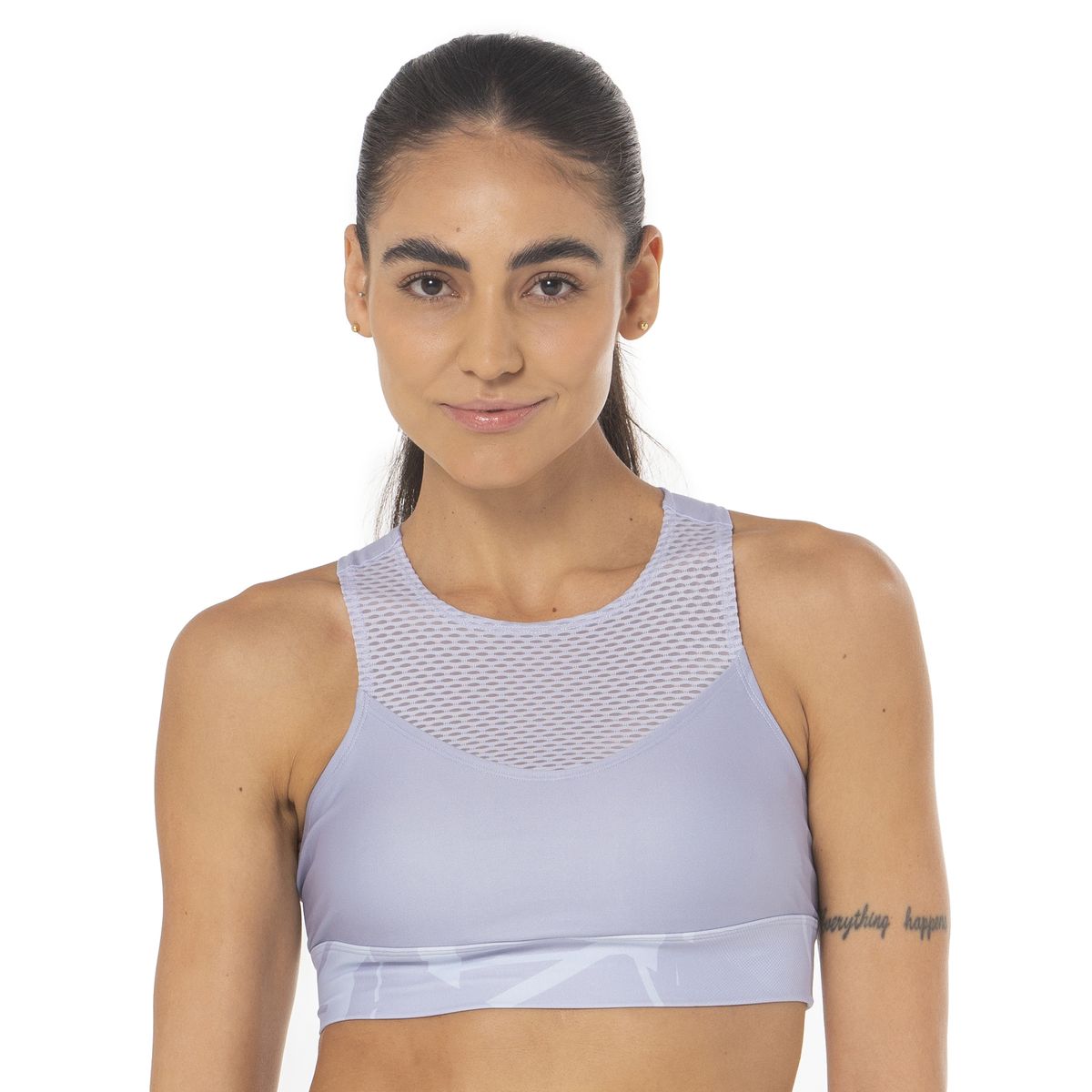 Top de Tennis Mizuno Padded Feminino P Azul