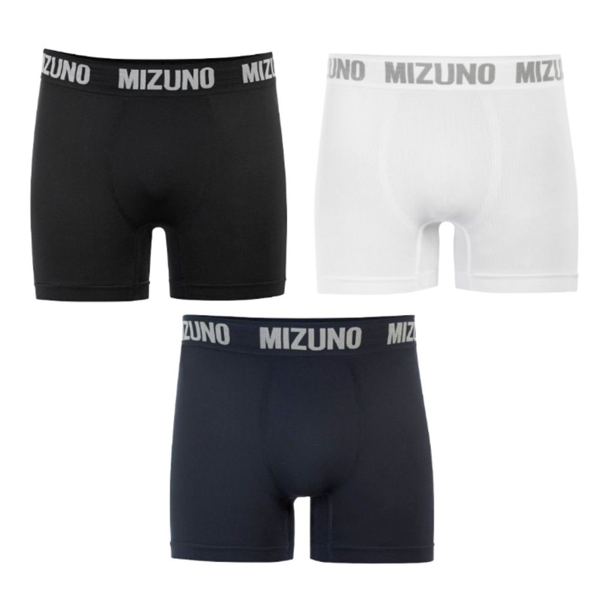 Kit 3 Cuecas Boxer Mizuno G Multicolor
