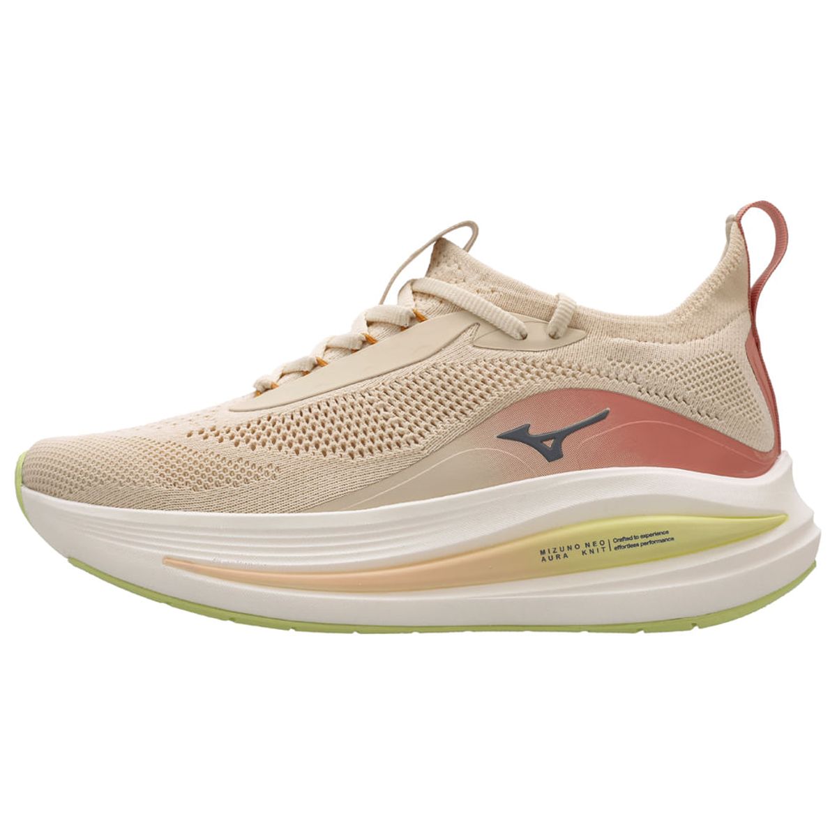 Tênis de Corrida Mizuno Neo Aura Knit 36 Rosa