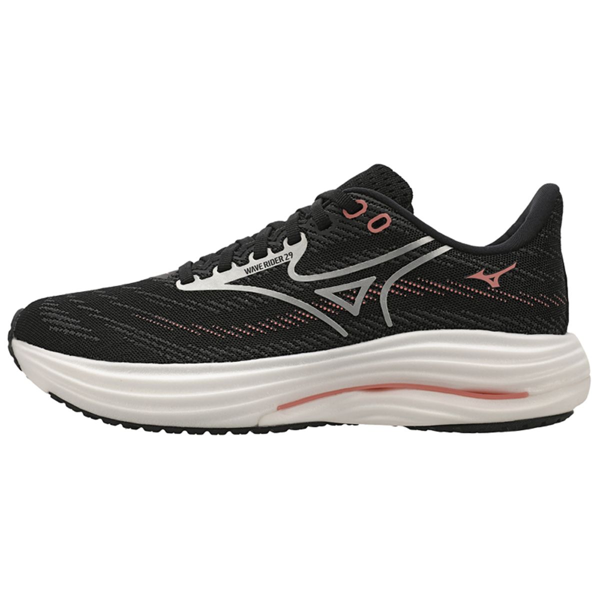 Tênis de Corrida Mizuno Wave Rider 29 40 Preto