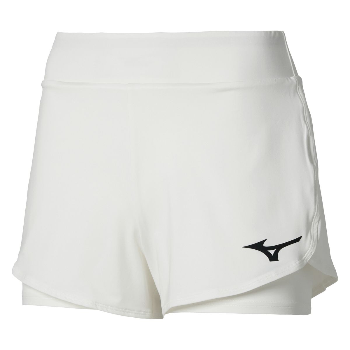 Shorts de Tennis Mizuno Flex Feminino M Branco