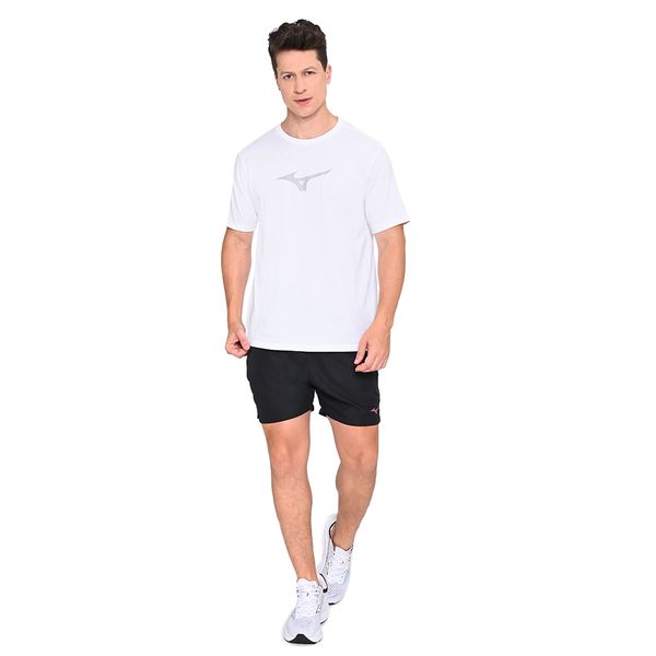 Camiseta de Treino Masculina Mizuno Lifestyle M Branco