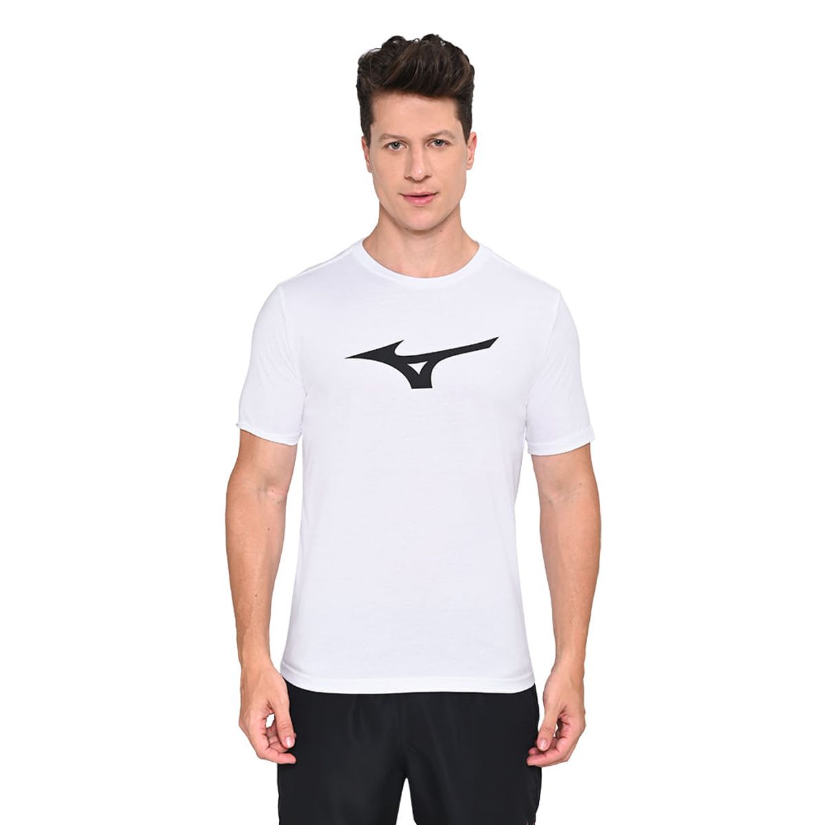 Camiseta Masculina Mizuno Basic Big EG Branco