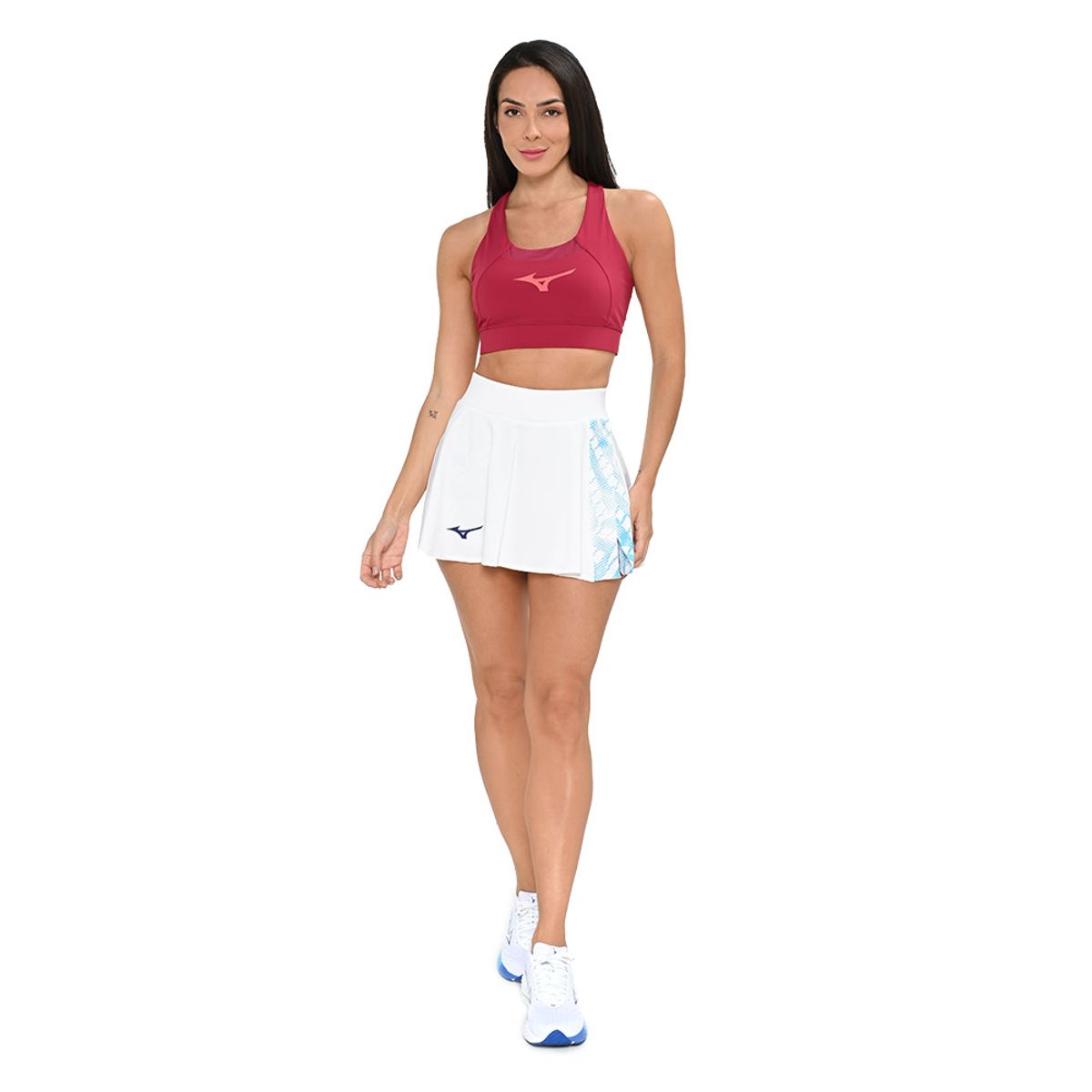Top de Treino Feminino Mizuno Soul Fit GG Vermelho
