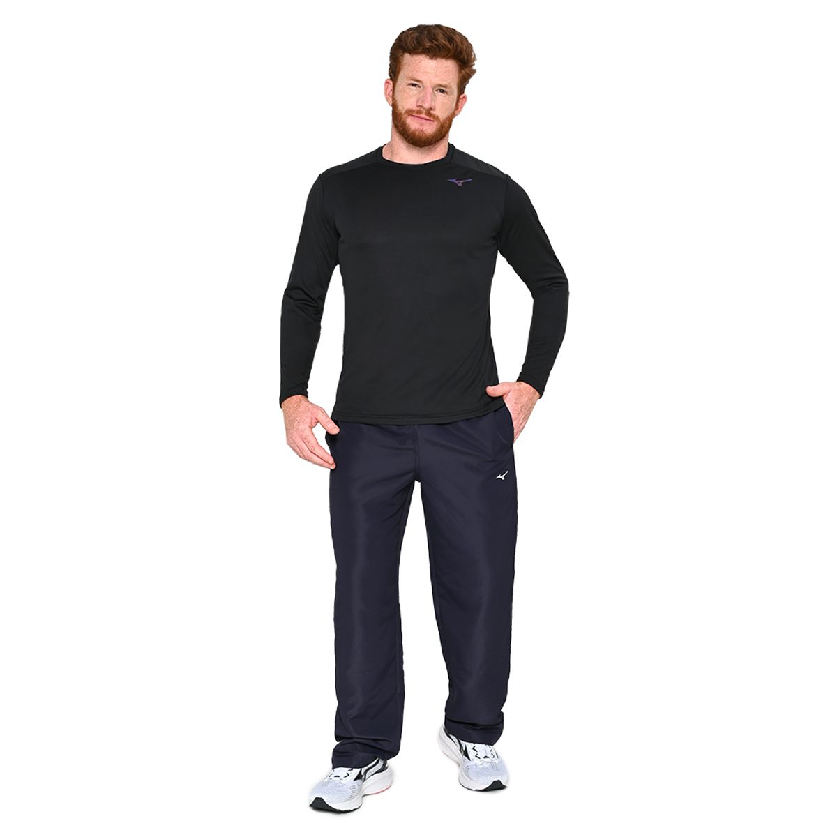 Calça de Treino Masculina Mizuno Básica P Azul