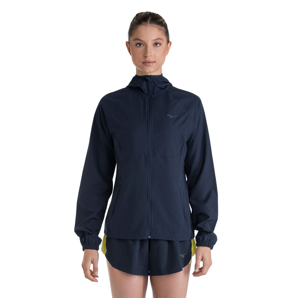 Jaqueta de Corrida Mizuno High Feminina P Azul