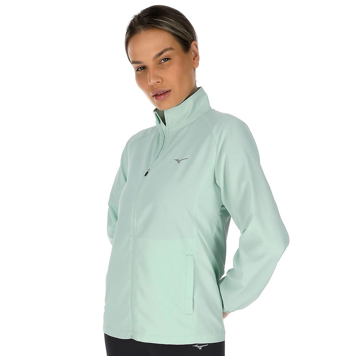Jaqueta de Corrida Feminina Mizuno Focus P Azul