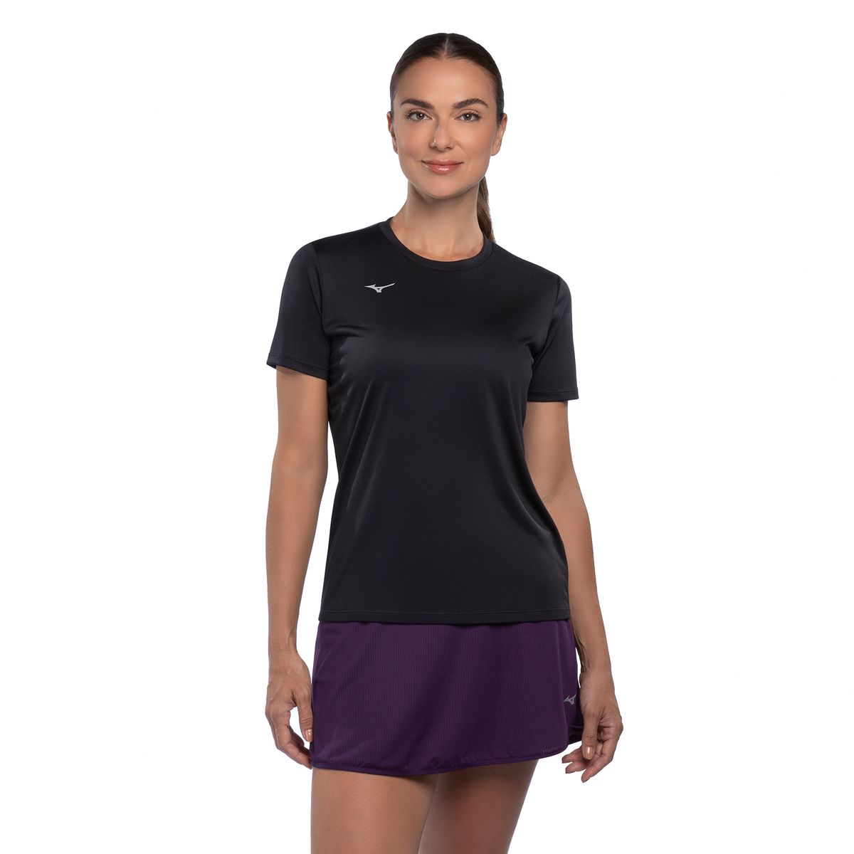 Camiseta de Treino Mizuno Energy 2.0 Feminina G Preto