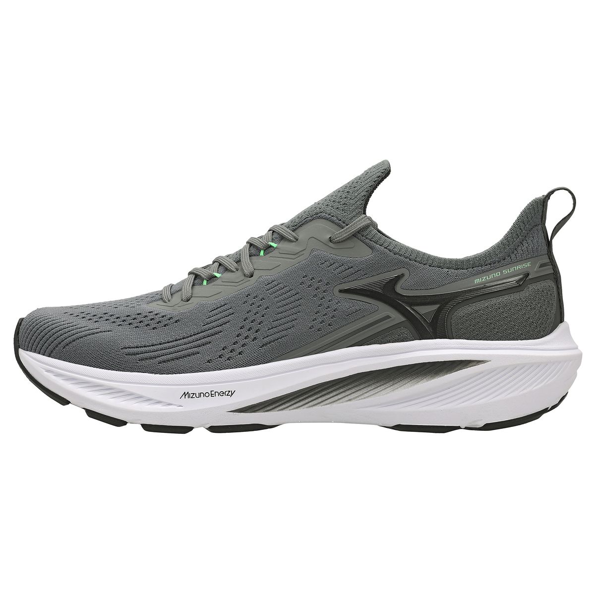 Tênis de Corrida Mizuno Sunrise 39 Cinza