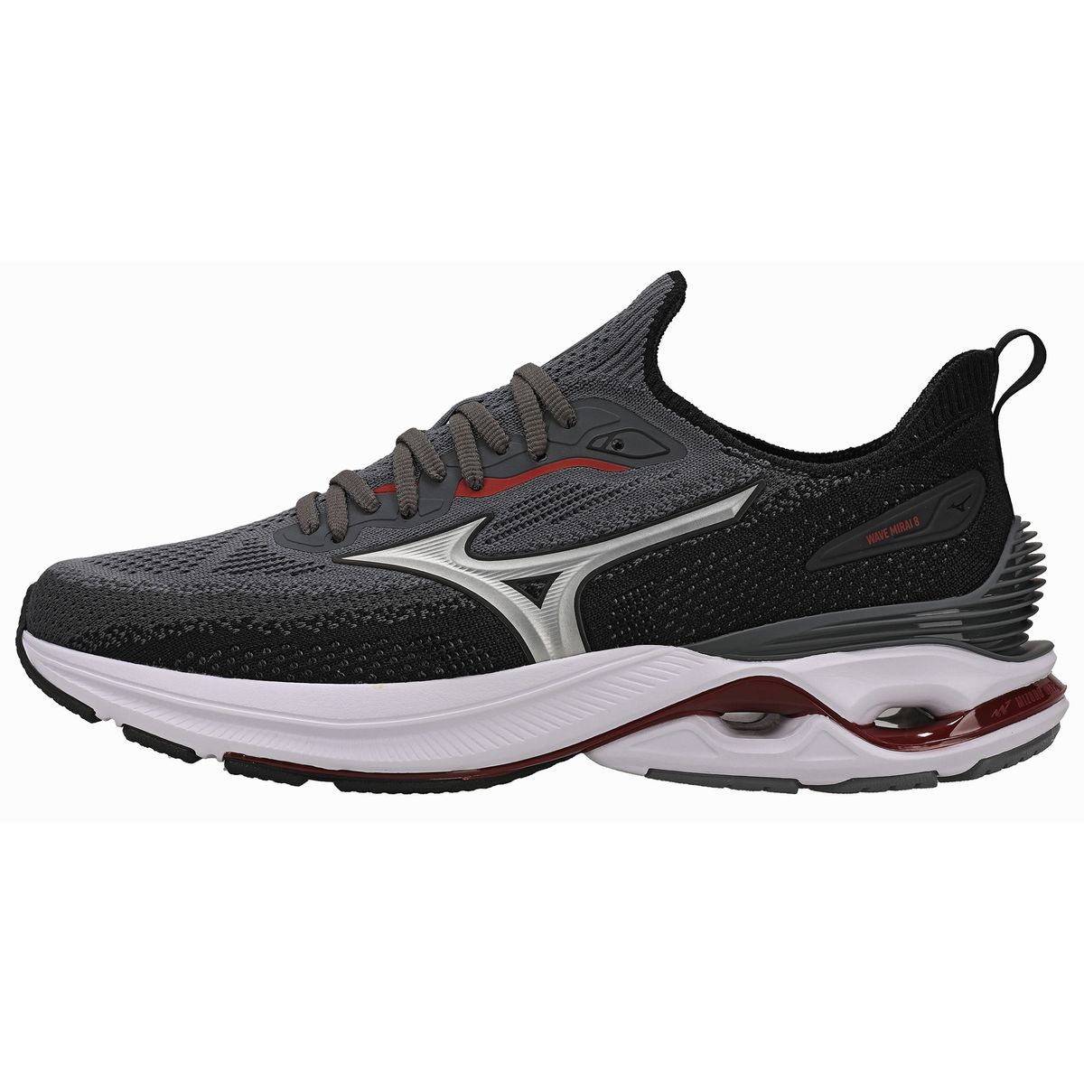Tênis de Corrida Mizuno Wave Mirai 8 45 Cinza