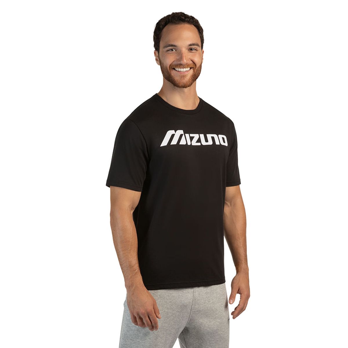 Camiseta Masculina Mizuno Big Logo G Preto