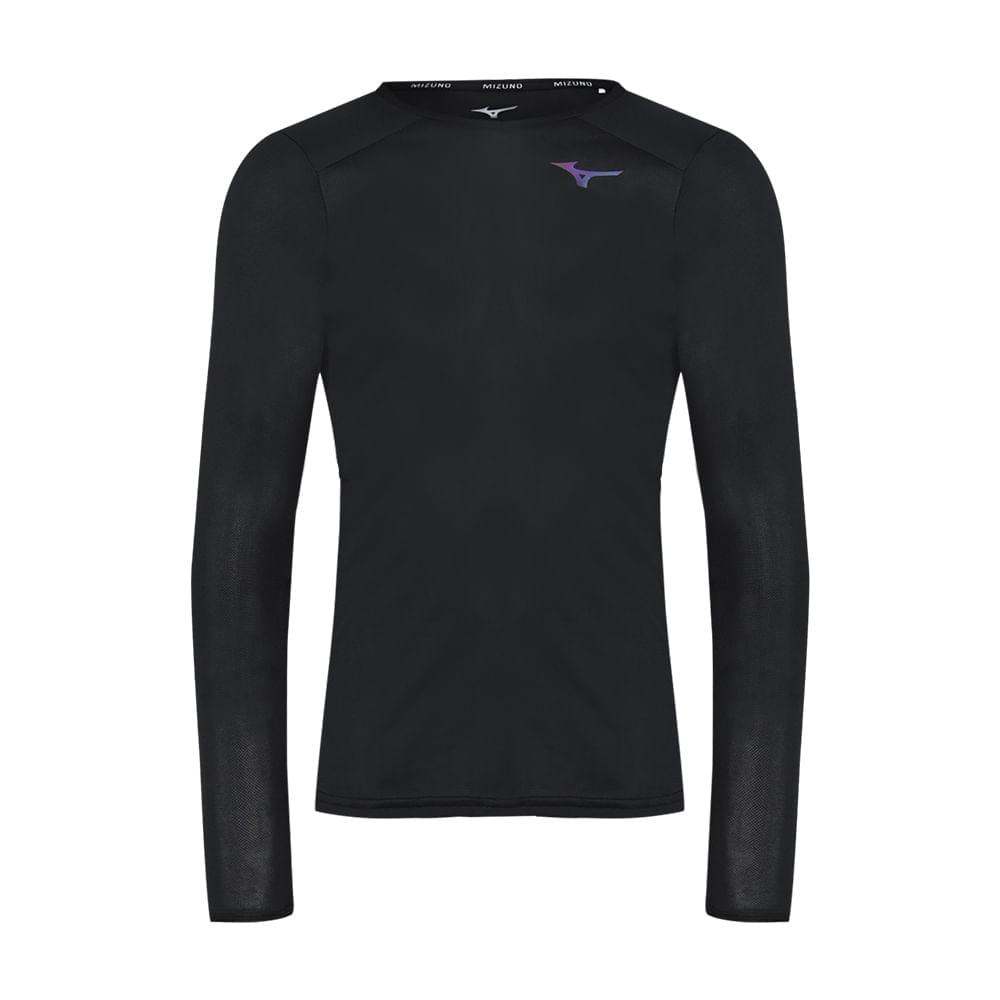 Camiseta de Treino Mizuno Two Loops 88 LS Masculina