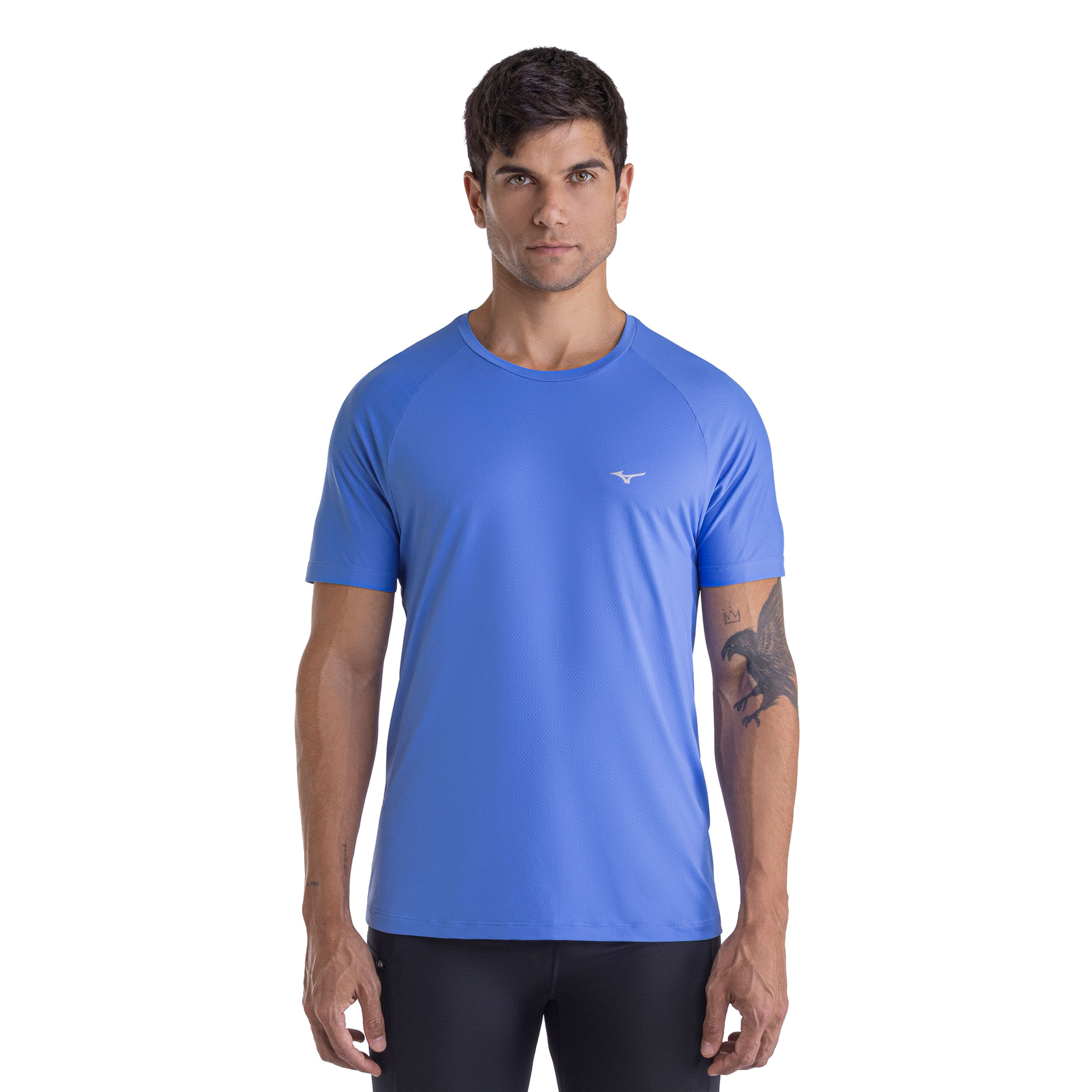 Camiseta de Corrida Mizuno Pro UV - GG Azul